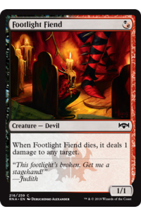 # 216 Footlight Fiend