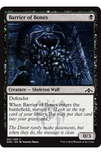 # 61 Barrier of Bones