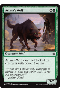 # 151 Arlinn's Wolf