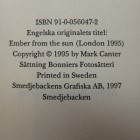 Bok - En gnista från solen av Mark Canter