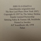 Bok - En kvinnas plan av Sidney sheldon