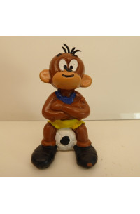 Äffle & Pferdle - Äffle som fotbollsspelare  (5cm) Bully