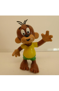 Äffle & Pferdle - Äffle i gulgröna kläder (5cm) Bully