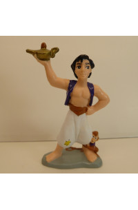 Aladdin - Aladdin på platta (7,5 cm) Bullyland