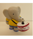 Babar - Alexander med trumma (4cm) Plastoy