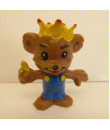 Bamse - Bamse med krona och banan (5cm) Kärnan
