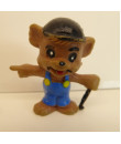 Bamse - Bamse med hjälm och spö (5cm) Kärnan