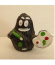 Barbapapa - Barbaskön med grön pensel och palett med grönt och rött (4cm)