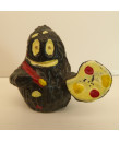 Barbapapa - Barbaskön med röd pensel och palett med gult och rött (4cm) 