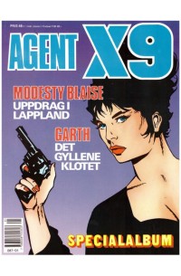 Agent X9 Specialalbum 1991 (Prisomslag 48kr) 1:a upplagan