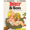 Asterix nr 27 Asterix & Son (1983) 1:a upplagan omslagspris 22:75