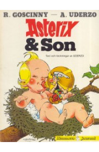 Asterix nr 27 Asterix & Son (1983) 1:a upplagan omslagspris 22:75