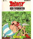 Asterix nr 15 Asterix och tvedräkten (1975) 1:a upplagan omslagspris 8:90