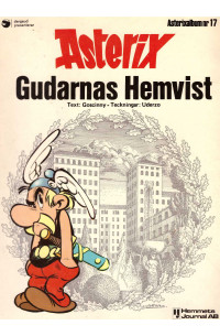 Asterix nr 17 Gudarnas hemvist (1975) 1:a upplagan omslagspris 8:90