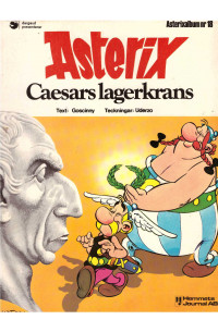 Asterix nr 18 Caesars lagerkrans (1976) 1:a upplagan omslagspris 11:50