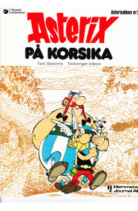 Asterix nr 20 Asterix på Korsika (1977) 1:a upplagan omslagspris 11:50