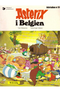 Asterix nr 24 Asterix i Belgien (1979) 1:a upplagan omslagspris 14:95