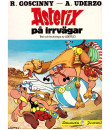 Asterix nr 26 Asterix på irrvägar (1981) 2:a upplagan utan omslagspris 2:a upplaga skrivet insidan