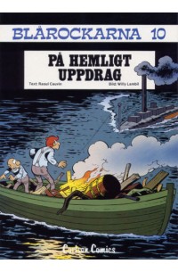 Blårockarna nr 10 På hemligt uppdrag (1986) 1:a upplagan