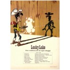 Lucky Luke nr 15 Bröderna Dalton jagar ett arv (1974) 1:a upplagan variant utan pris baksidan