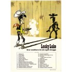 Lucky Luke nr 25 Bröderna Dalton i blåsväder (1976) 1:a upplagan variant utan tryckt pris baksidan
