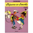 Lucky Luke nr 26 Kejsaren av Amerika (1977) 1:a upplagan variant med tryckt pris baksidan