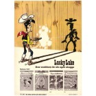 Lucky Luke nr 26 Kejsaren av Amerika (1977) 1:a upplagan variant med tryckt pris baksidan