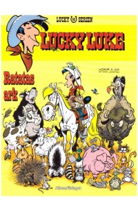 Lucky Luke nr 95 Ratatas ark (2023) 1:a upplagan Albumförlaget