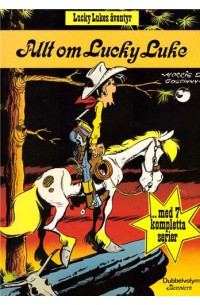 Lucky Luke nr 33-34 Allt om Lucky Luke (1978) 1:a upplagan variant utan tryckt pris baksidan