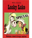 Lucky Luke nr 38 Lucky Luke Special (1979) 1:a upplagan mindre format 16x21 152sidor variant med tryckt pris baksidan