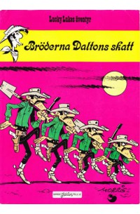 Lucky Luke nr 41 Bröderna Daltons skatt (1980) 1:a upplagan
