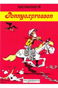 Lucky Luke nr 58 Ponnyexpressen (1988) 1:a upplagan