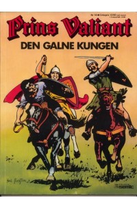 Prins Valiant nr 14 Den galne kungen (1978) 1:a upplagan