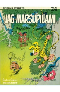 Spirous Äventyr nr 24 Jag marsupilami (1982) 1:a upplagan