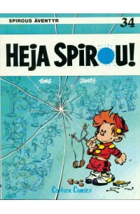 Spirous Äventyr nr 34 Heja Spirou (1988) 1:a upplagan