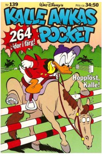 Kalle Ankas Pocket nr 139 Hopplöst, Kalle (1991) 1:a upplagan