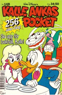 Kalle Ankas Pocket nr 148 Se upp för bakhåll, Kalle! (1992) 1:a upplagan