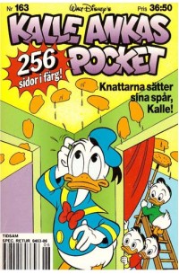 Kalle Ankas Pocket nr 163 Knattara sätter sina spår, Kalle! (1993) 1:a upplagan