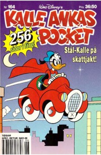 Kalle Ankas Pocket nr 164 Stål-Kalle på skattjakt! (1993) 1:a upplagan