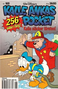 Kalle Ankas Pocket nr 165 Kalle släcker törsten! (1994) 1:a upplagan