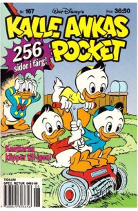 Kalle Ankas Pocket nr 167 Knattarna klipper till igen! (1994) 1:a upplagan originalplast