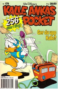 Kalle Ankas Pocket nr 179 Ger du upp, Kalle? (1995) 1:a upplagan