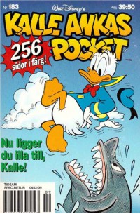 Kalle Ankas Pocket nr 183 Nu ligger du illa till, Kalle! (1995) 1:a upplagan