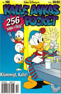 Kalle Ankas Pocket nr 198 Klämmigt, Kalle! (1996) 1:a upplagan