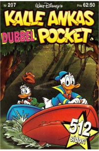 Kalle Ankas Pocket nr 207 Inget namn (1997) 1:a upplagan Dubbelpocket
