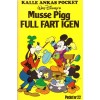 Kalle Ankas Pocket nr 22 Musse Pigg-full fart igen (1976) 1:a upplagan (11.95) Klisterlapp 13:50