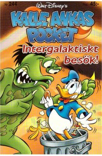 Kalle Ankas Pocket nr 244 Intergalaktiskt besök (2000) 1:a upplagan