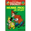 Kalle Ankas Pocket nr 25 Musse Pigg på rätt spår (Utan årtal) 1:a upplagan (13.50)