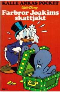 Kalle Ankas Pocket nr 2 Farbror Joakims skattjakt (1990) 5:e upplagan (34.50)