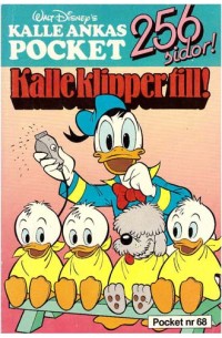 Kalle Ankas Pocket nr 68 Kalle klipper till! (1985) 1:a upplagan originalplast